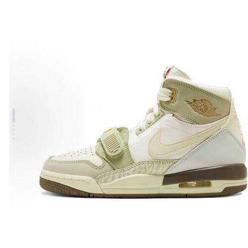 Jordan Legacy 312 兔年高帮 儿童篮球鞋 米绿色FD9909-111