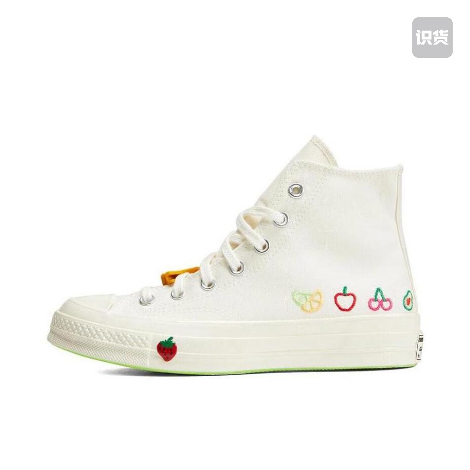 Converse/匡威1970s经典复古轻便帆布鞋高帮白色A06071C广东jm