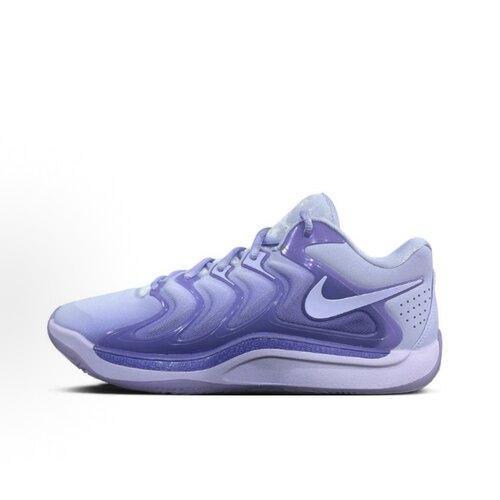 耐克Nike KD 17 EP舒适防滑耐磨低帮篮球鞋男款紫蓝色山东dy仓