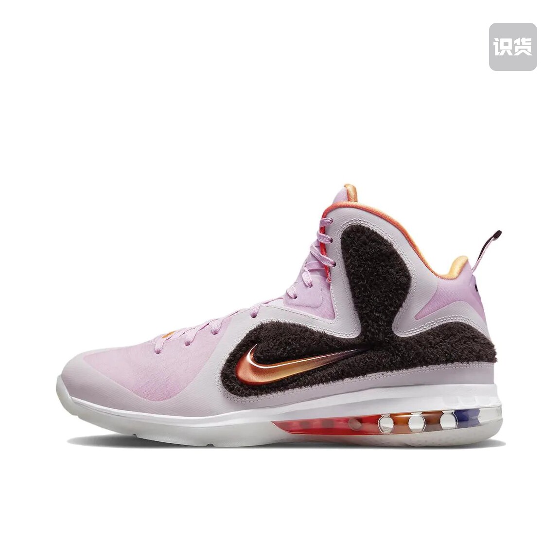 Nike Zoom LeBron 9 包裹性支撑 篮球鞋 粉色/黑色 深圳JH仓