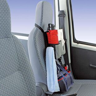 日本汽车一体式用座椅背袋水杯架收纳杂物整理挂袋储物袋运动座椅