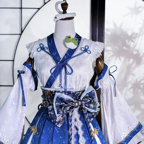 【定金预售】星雨魔法店东方Project二设东风谷早苗cosplay巫女服