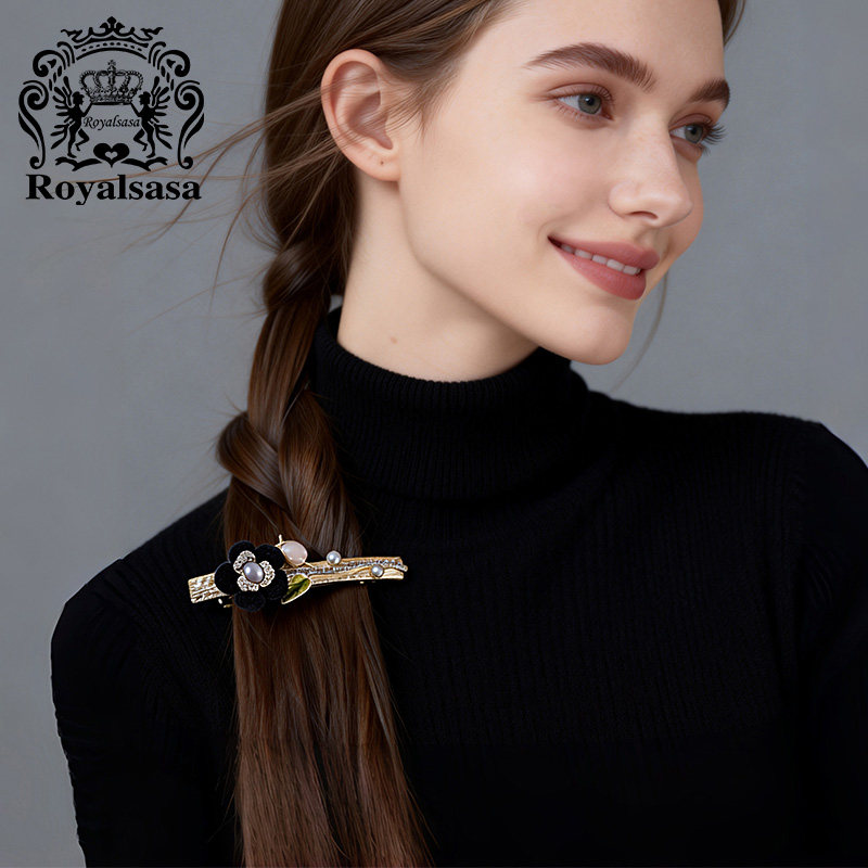 皇家莎莎法式复古森系发夹减龄元气后脑勺顶夹甜美半扎发弹簧夹,饰品/流行首饰/时尚饰品新,发饰,淘宝优惠券,粉丝福利购,淘宝优惠卷