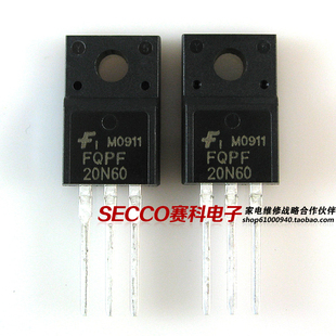〖全新原装〗FQPF20N60 20N60 CS20N60F 液晶电源管 MOS场效应管
