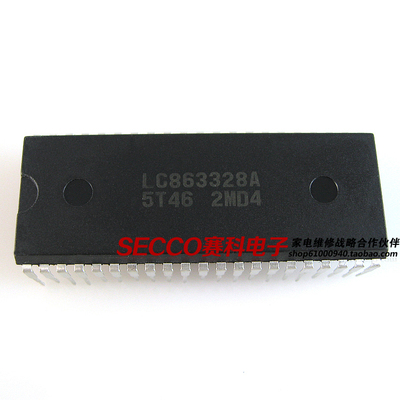 〖原装拆机〗电视机CPU芯片 LC863328A 5T46 彩电微处理器 电脑块