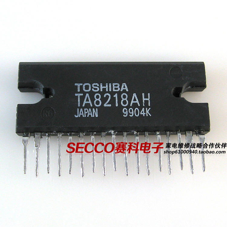〖原装拆机〗TA8218AH 音频功率放大器 功放集成电路 伴音IC芯片