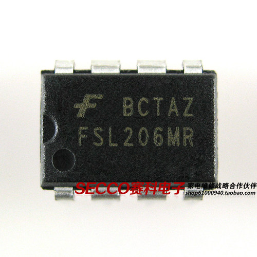 〖原装拆机〗FSL206MR 直插8脚 液晶电视电源管理IC芯片 集成电路