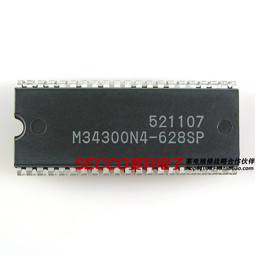 〖原装拆机〗电视机CPU芯片 M34300N4-628SP 彩电微处理器 电脑块