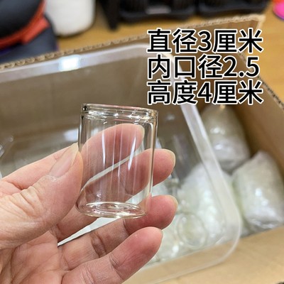 多肉控养叶插苗硼硅玻璃瓶网红爆款高颜值迷你水培器皿小红书多肉