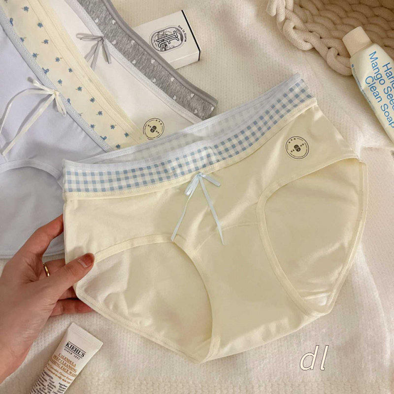 甜美7A抗菌全棉加长裆女士纯棉内