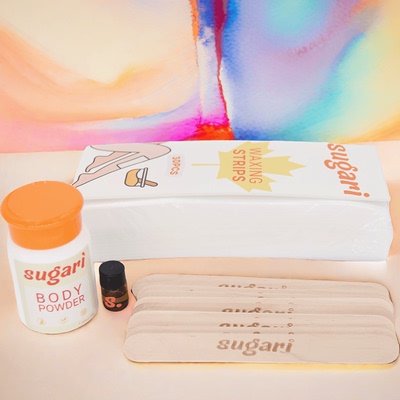 包邮 一次性蜜蜡无纺布脱毛工具包专用纸精油木棍脱毛伴侣脱毛纸