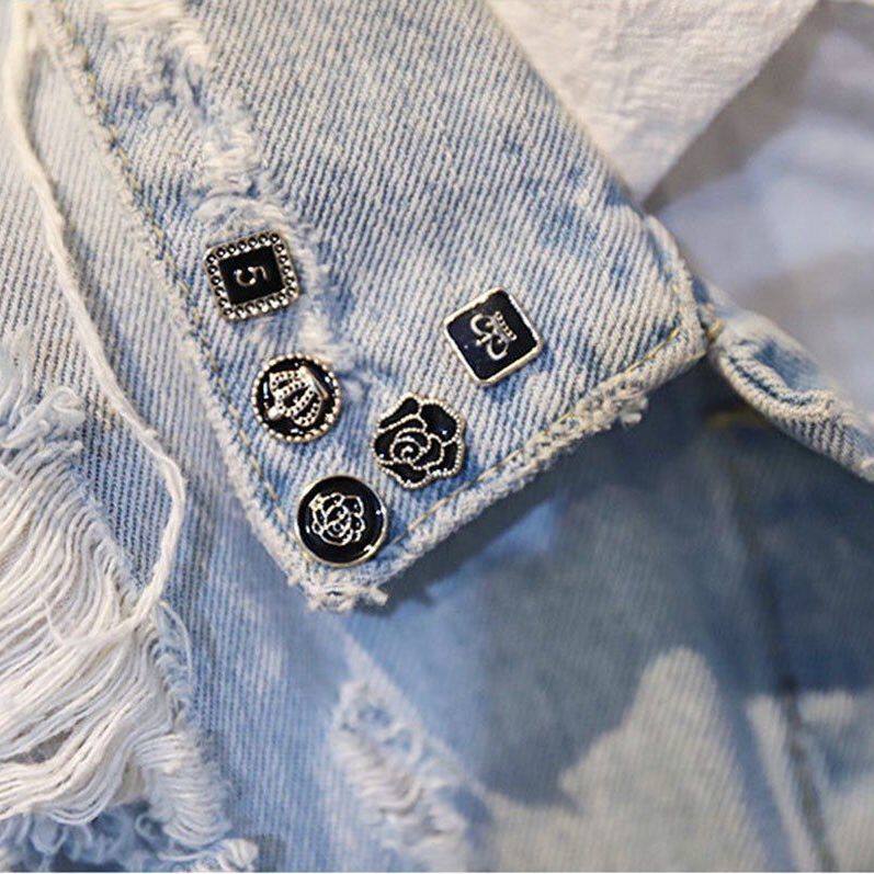 칼라 노출 방지 버튼 유물 보이지 않는 진주 브로치 여성용 핀 옷 코사지 핀 셔츠 액세서리 수정