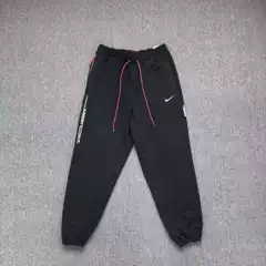 Authentic Nike Men's Embroidered Knit Comfortable Basketball Sports Casual Jogger Pants Ib5497-010