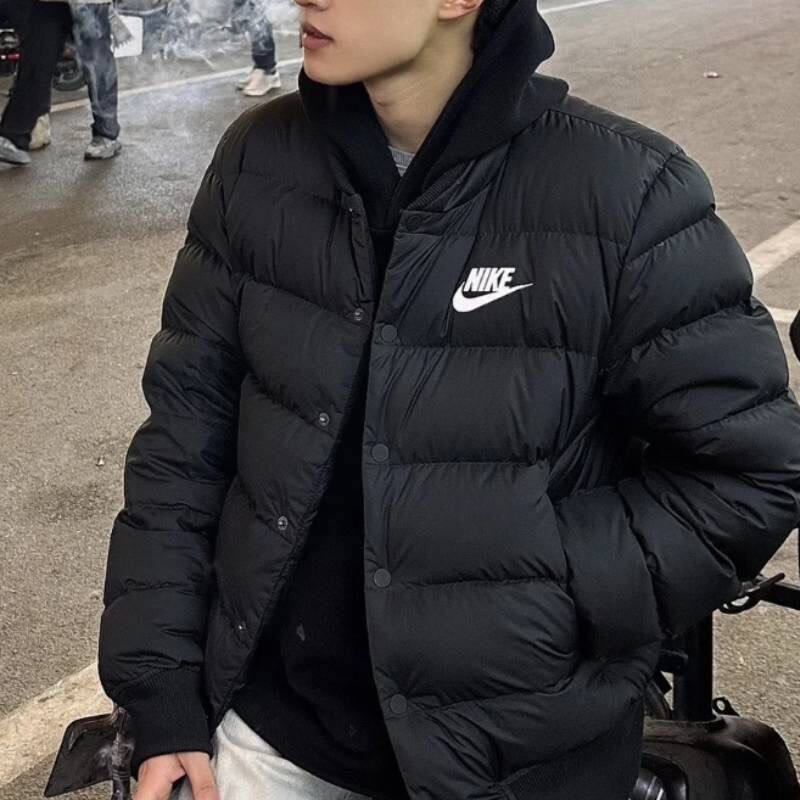 正品NIKE耐克羽绒服外套户外防风保暖运动立领休闲夹克IB4499-010