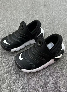 正品耐克/Nike 婴幼儿童三代毛毛虫一脚蹬运动休闲鞋 FD0553-001