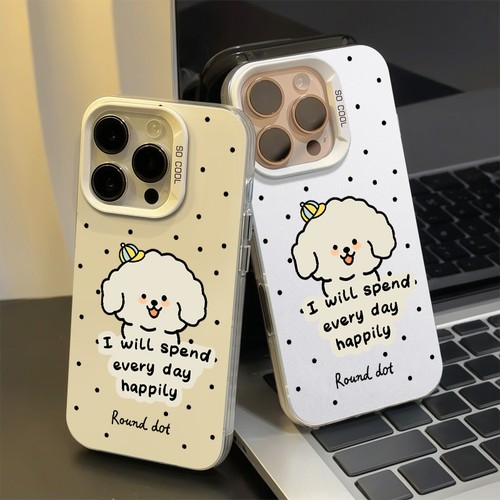 波点小狗苹果华为小米荣耀手机壳