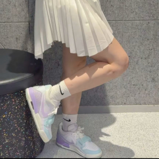 白蓝紫马卡龙色HQ3820 Jordan 312皮革板鞋 Legacy 151 Air