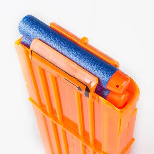 儿童电动软弹枪海绵EVA弹夹兼容Nerf精英热火系列配件弹匣玩具