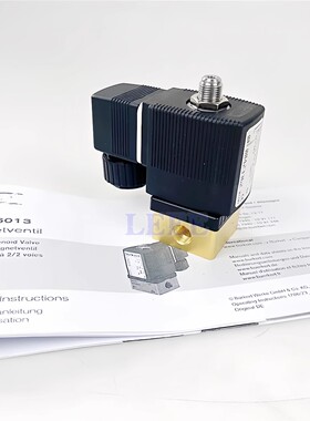 burkert宝德6011系列00134095 常闭流量孔2.0 G1/8 黄铜阀体DC24V