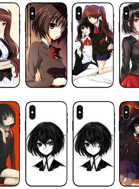 Another替身二次元少女动漫潮流复古艺术小众高级感卡通iPhone14pro+15promax手机壳新款13/12