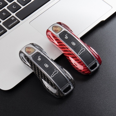 保时捷钥匙套/碳纤维/钥匙壳替换