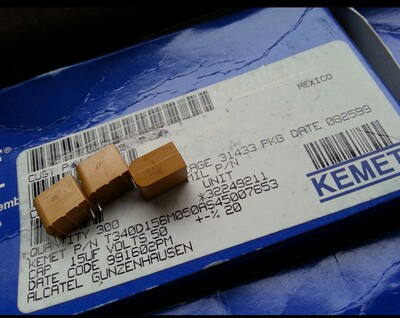 T340D156M050AS 钽质电容器 50volts 15uF 20% Kemet