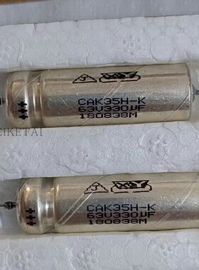 63v 330uf 337M XY CAK35H-K 轴向钽电容JUN级别胆机阴极滤波电容