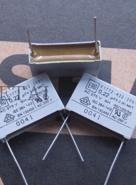 F1772 275VAC 0.22UF 220NF X2 224 ERO VISHAY 安规电容22.5MM