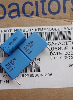 PHE450MB5680JR06  PHE450 薄膜电容 630V 0.068uF 68NF RIFA P15