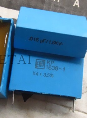VISHAY ERO KP1836-1  1600V 0.016UF  1.6KV  3.5%薄膜电容P27.5