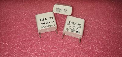 PME289MB5220MR30 原装瑞典EVOX RIFA 250V0.022uf Y2 薄膜电容