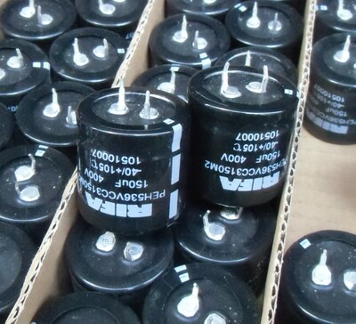 PEH536VCC3150M2  铝质电解电容器 400V150UF 30X30 RIFA/ KEMET