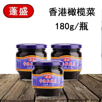 潮汕特产蓬盛橄榄菜180g佐粥佳品