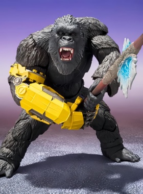 SHM哥斯大战拉金手办刚玩具三头龙可动怪兽模型摆件红莲核能喷射