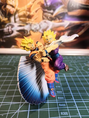 正版 MegaHouse 龙珠大蛋26 父子波场景 全新 悟空 悟饭