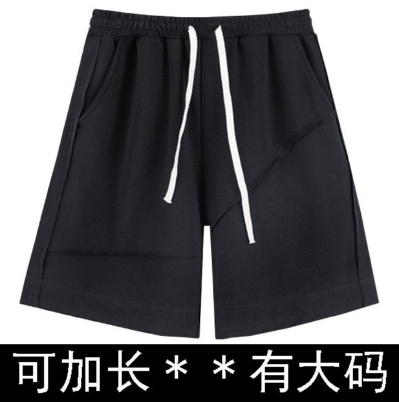 夏季上新！男款运动短裤跑步健身！纯棉弹力加肥加大码！可加长！