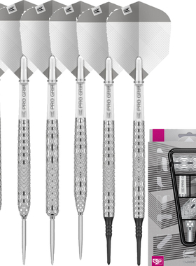 TARGET探极飞镖NASTRI 90%针式2223242526软式192021专业钨钢飞镖