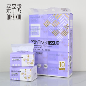 亲子秀460张10包装抽纸实惠装