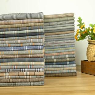 微弹力TR色织千鸟格 英伦亲王格西服马甲布 高端定制服装面料包邮