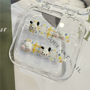 【DW轻奢Nail】帕恰狗可爱小众穿戴甲美甲假指甲手工定制短甲