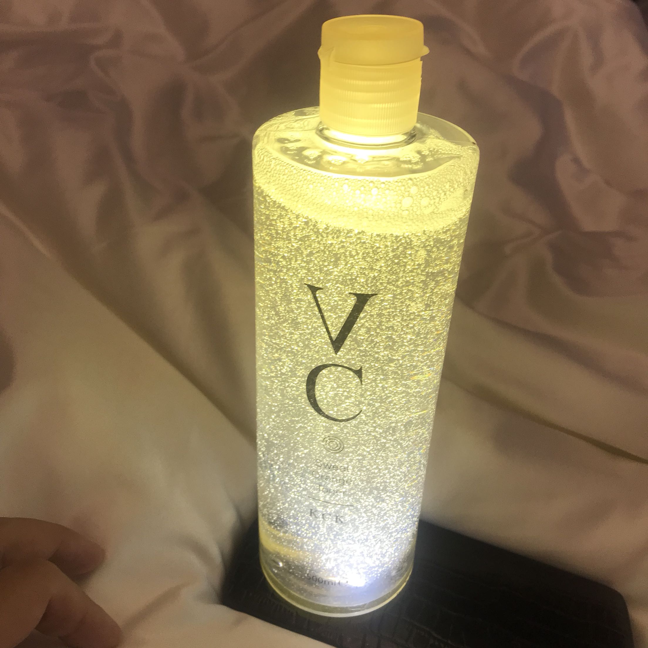 泰国KCK维C亮白爽肤水500ml收缩毛孔保湿补水控油去痘印VC化妆水