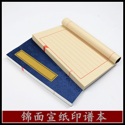 高档加厚手工线装本熟宣家谱族谱