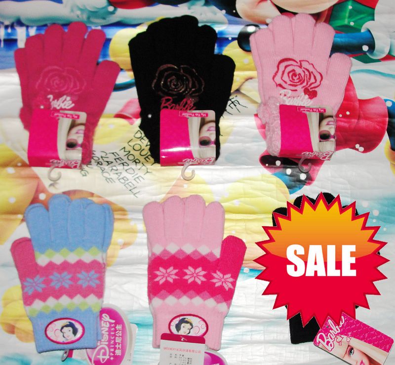 Gants pour fille DISNEY en de laine - Ref 2151232 Image 1