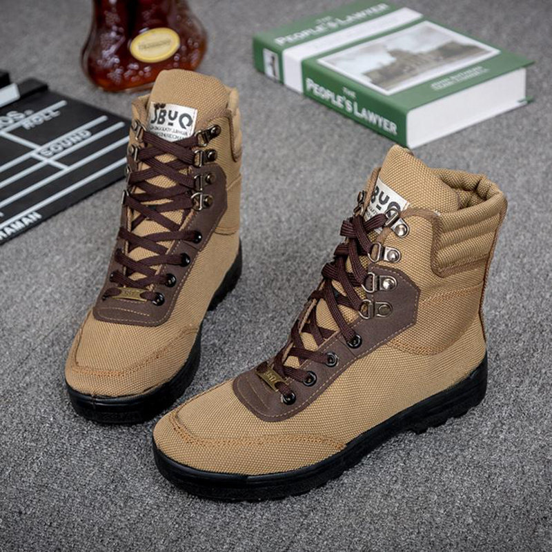 Bottes militaires en toile - amortissement - Ref 1399884 Image 1