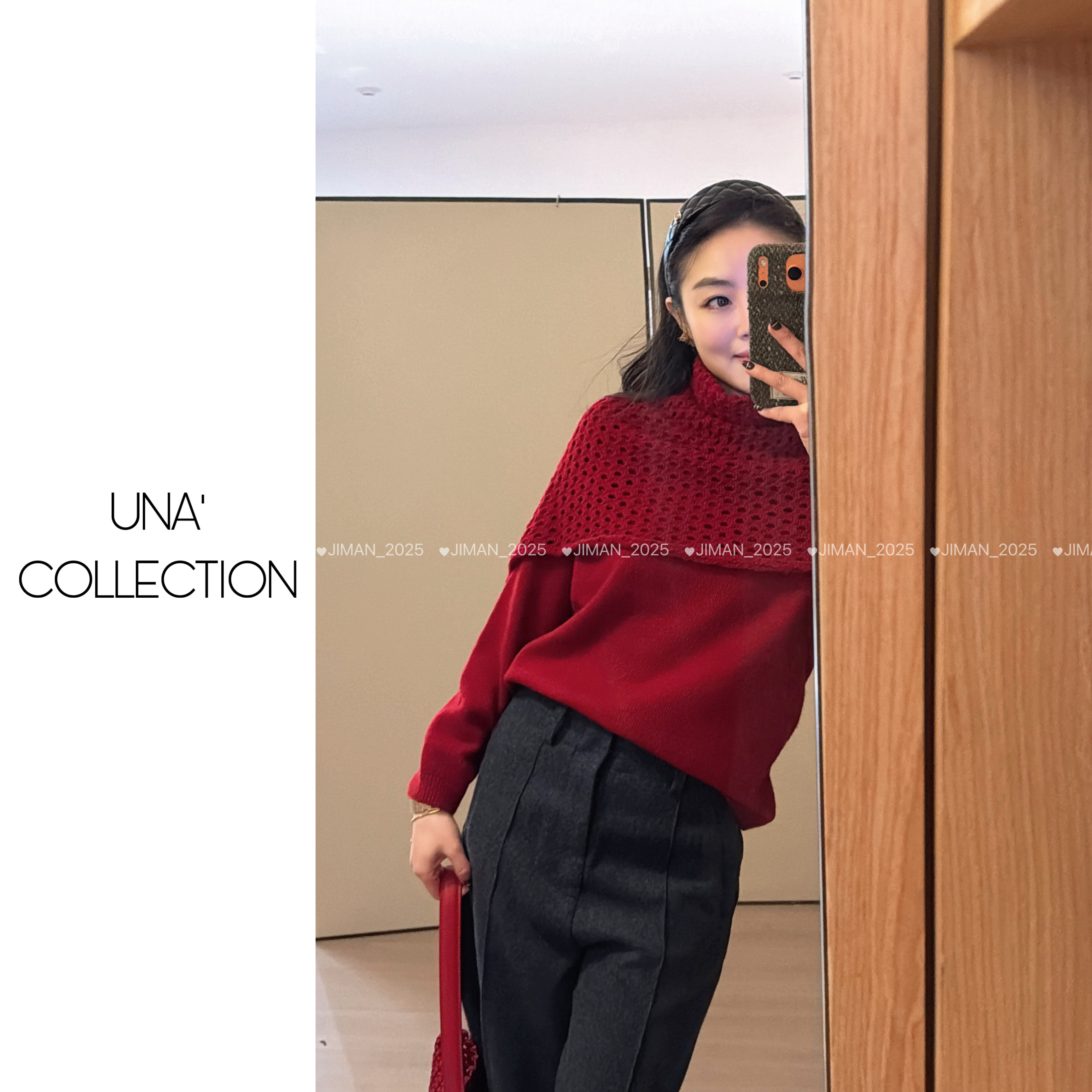 吉满斗篷披肩镂空设计感针