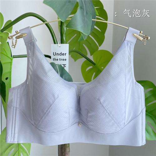 珠密琪软钢圈超薄大胸显小CD文胸