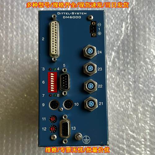 DM6000 DITTEL-SYSTEM 控制器 工控自动化主机模块议价维修