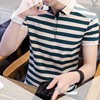 summer Promotion summer man Short sleeved T-shirt Young men pure cotton Self cultivation Korean Edition men's wear Pol