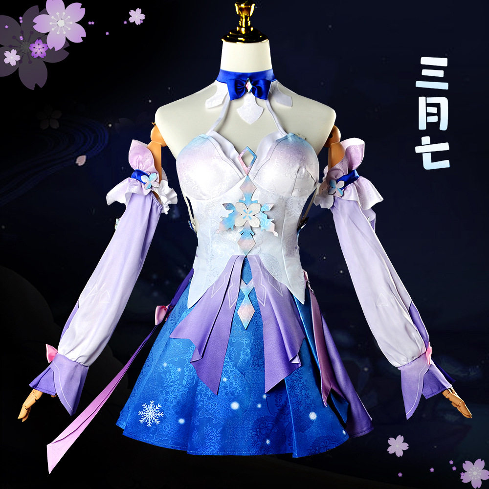 漫家三月七cos服女王的泉之精灵新皮肤游戏动漫星穹铁道cosplay套