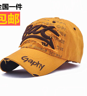 户外bat情侣嘻哈棒球帽男士女鸭舌遮阳帽子韩版潮夏天防晒太阳帽